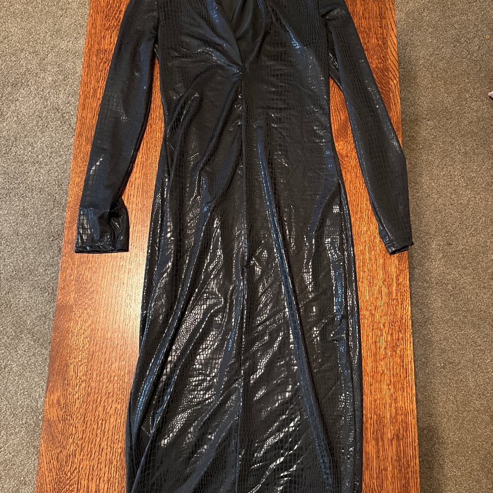 Super sexy black long dress